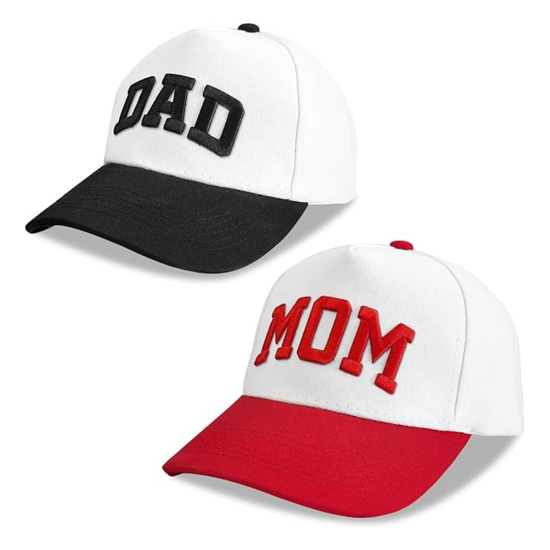 Adjustable Embroidered Mom And Dad Hats