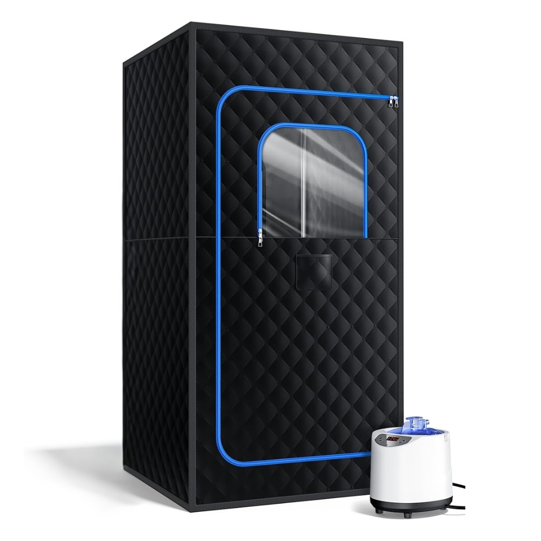 Personal Portable Steam Sauna Tent With 1200W 3L Steamer Heater