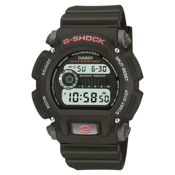 Casio Men's G-Shock DW9052-1V Shock Resistant Black Resin Sport Watch