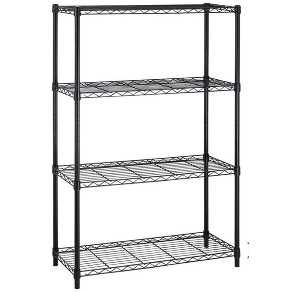 BestOffice 4-Shelf Metal Wire Storage Rack (54"x36"x14")