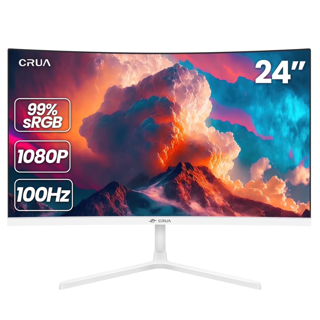 24" CRUA CR240QA Curved FHD 100Hz 5ms Monitor