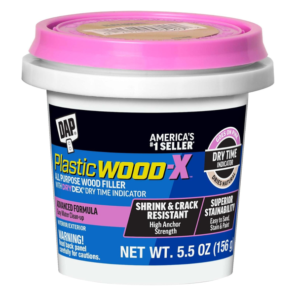 5.5-Oz DAP Plastic Wood-X All Purpose Wood Filler