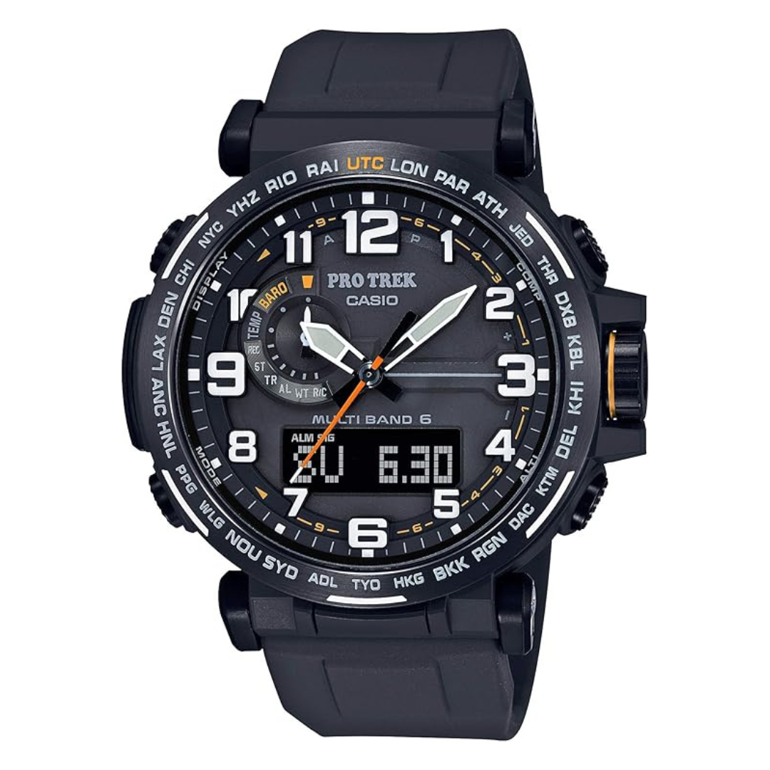 Casio PRW-6600 Men's Pro Trek Stainless Steel Quartz Watch