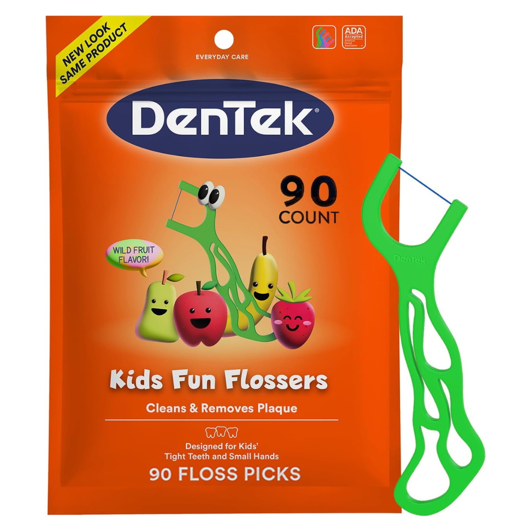 90-Count DenTek Kids Fun Flossers (Wild Fruit)
