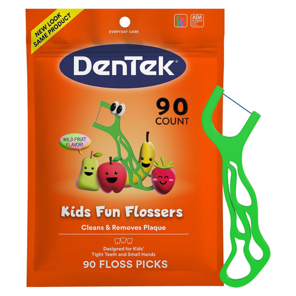 90-Count DenTek Kids Fun Flossers (Wild Fruit)