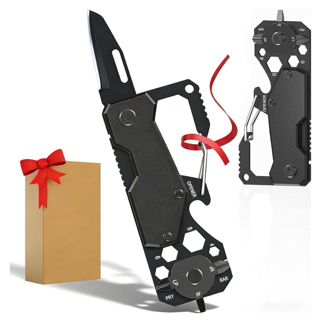 Multitool Pocket Knife With Clip