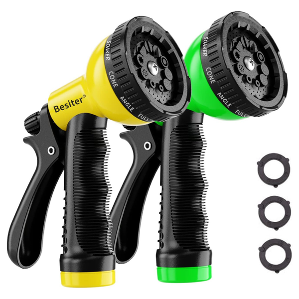 2-Pack Garden Hose Nozzle Sprayer