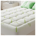 Dumos Ultra Soft Cooling Pillow Top Mattress Topper Pad (Queen)