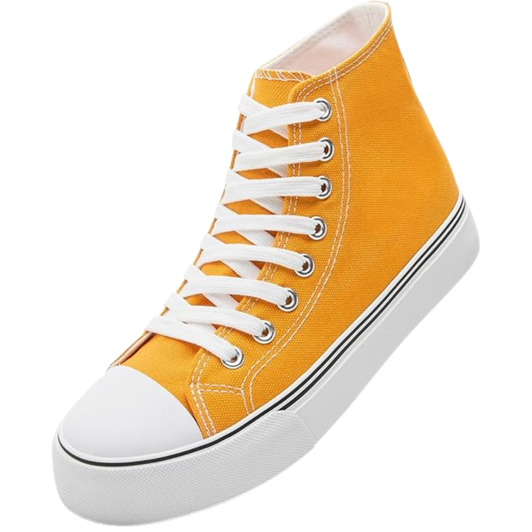 Women's High Top Canvas Sneakers
