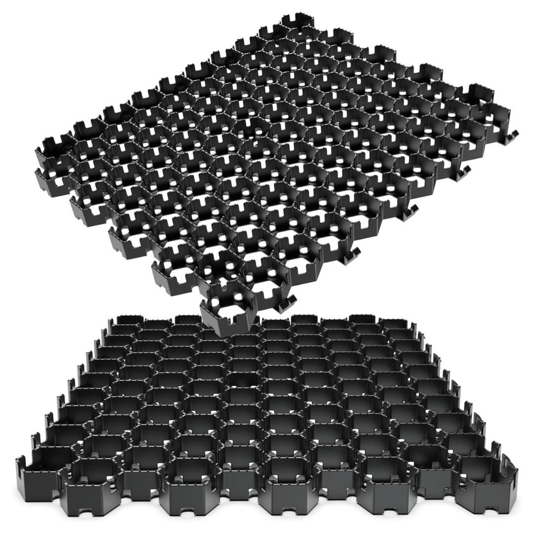 22-Unit Vodaland Grass & Gravel Permeable HexPave System