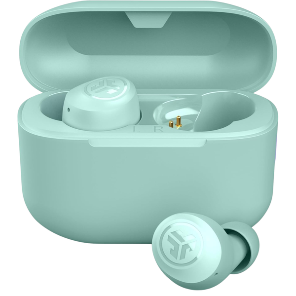JLab Go Air Pop+ True Wireless Earbuds With Microphone (Mint)