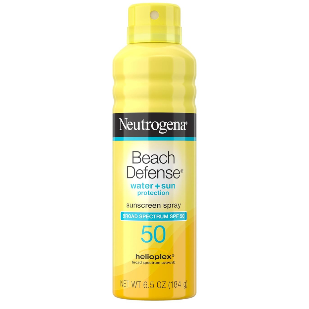 6.5-Oz Neutrogena Beach Defense SPF 50 Sunscreen Spray