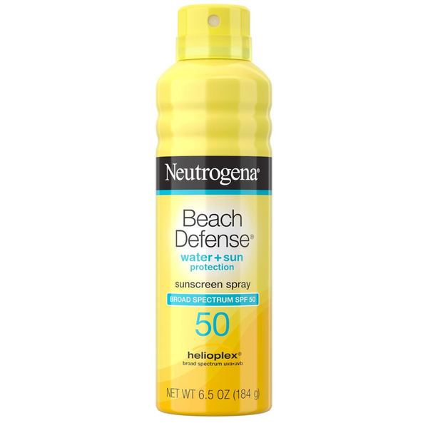 6.5-Oz Neutrogena Beach Defense SPF 50 Sunscreen Spray