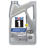 5-Quarts Mobil 1 Advanced Clean Full Synthetic Motor Oil
