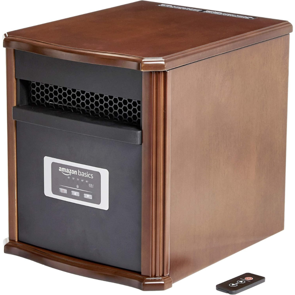 Amazon Basics 1500W Power Setting Eco-Smart Space Heater