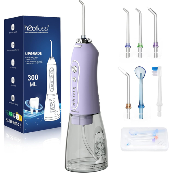 Cordless 300ML Rechargeable Irrigation Water Dental Flosser