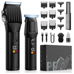 Solati Cordless Rechargeable Hair Clipper & Trimmer Set W/Accessories