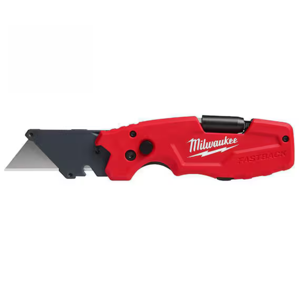 Fastback 6-in-1 Folding Utility Knives With General Purpose Blade