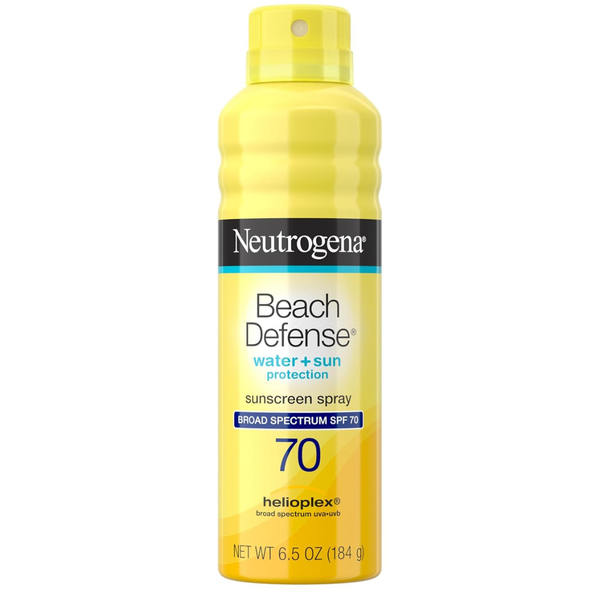 Neutrogena Beach Defense Spray Sunscreen With Broad Spectrum, 6.5 oz