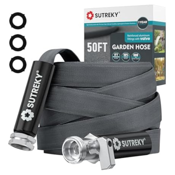 50ft Garden Ultra Lightweight All-Weather Water Hose