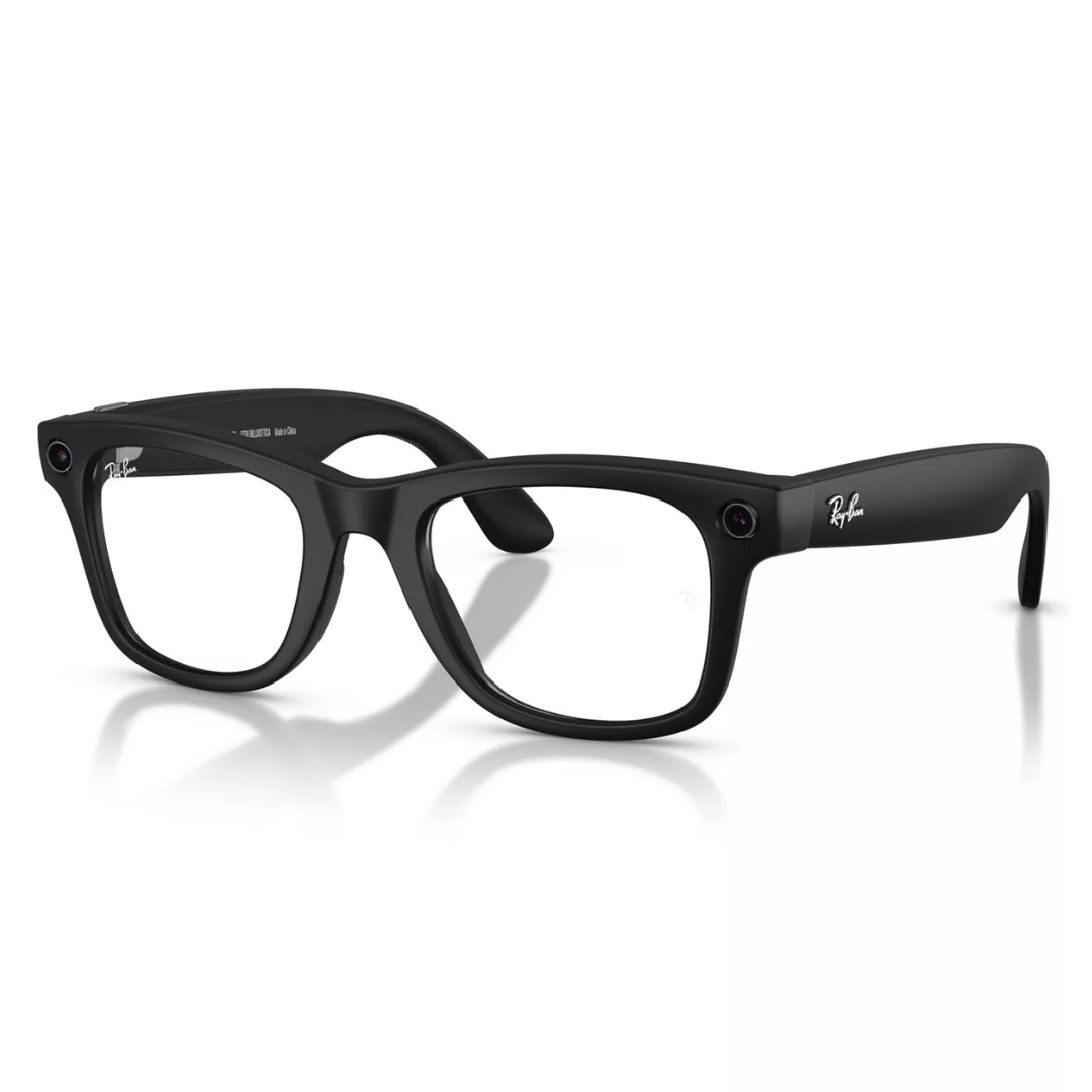 Unisex Ray-Ban Meta Gen 2 Wayfarer Smart AI Glasses (Matte Black)