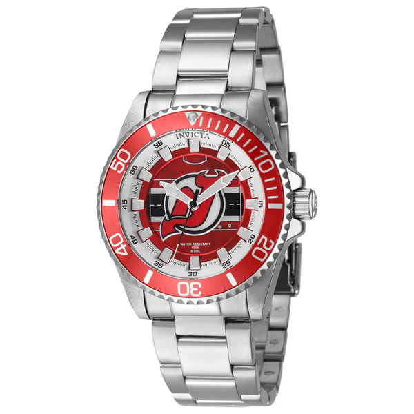 Invicta NHL Quartz Black And White Dial Women's Watch