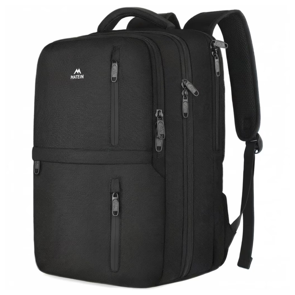40L Matein 17" Carry-On Travel Backpack With USB Port