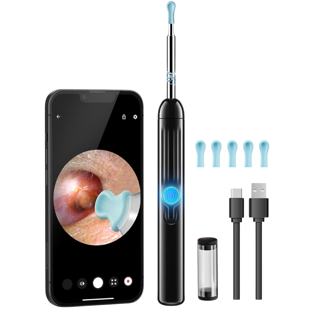 Jegoat 1080P HD Ear Wax Removal Camera