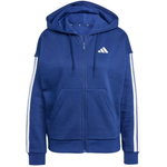 adidas Women's Essentials 3-Stripes Fleece Full Zip Hoodie