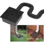 5.1Ft Flexible Pipe Gutter Downspout Extensions