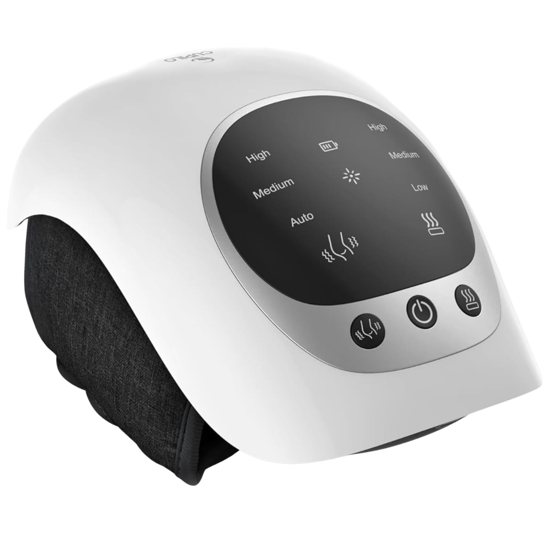 CuPiLo Rechargeable Cordless Knee Massager With Heat & Vibration