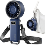 Diveblues 100-Speed Rechargeable Foldable Handheld Turbo Fan
