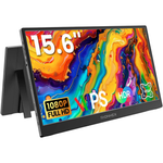 15.6" Portable 1080P USB-C HDMI Travel Monitor Built-in Stand VESA