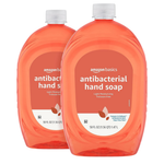 2-Pack 50oz Amazon Basics Liquid Hand Soap Refill (Citrus)