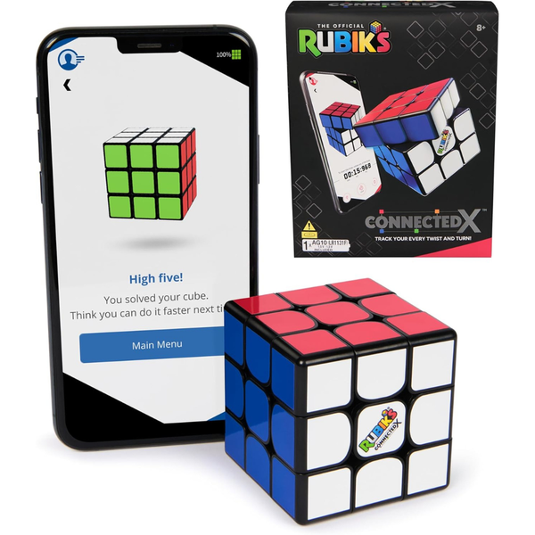 Rubik's Bluetooth-Enabled 3x3 Speed Rubik's Cube ConnectedX Toy