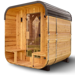 Backyard Discovery Lennon 2-4 Person Cedar Outdoor Cube Sauna