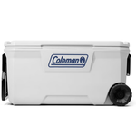 100-Qt Coleman Marine Cooler w/ UV Guard Lid & Wheels