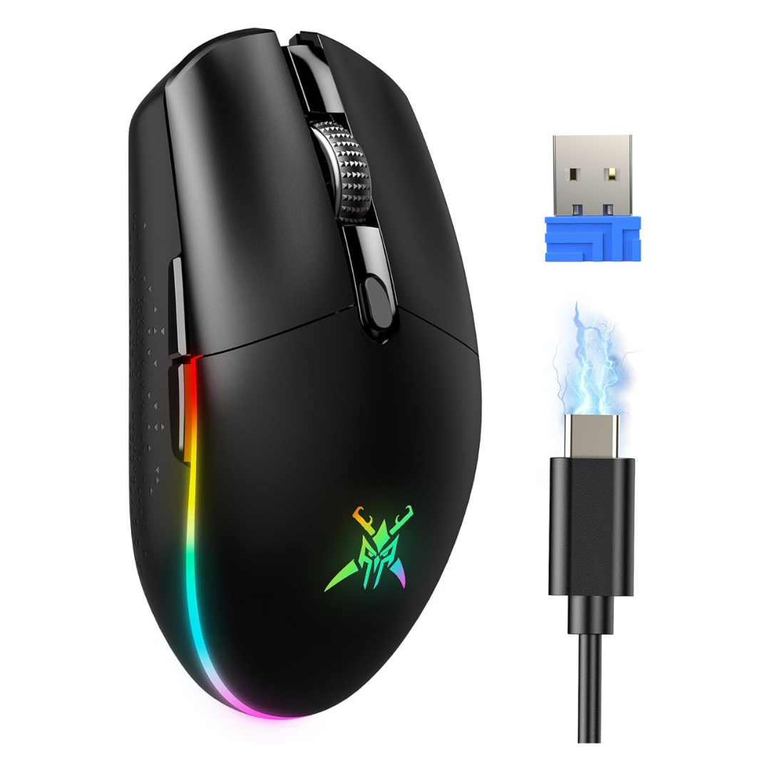 Tecknet Rechargeable 8000 DPI Wireless Gaming Mouse