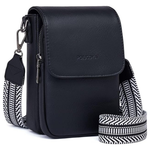 POIUGOYA Triple Compartment Small Crossbody Bag (Various Colors)