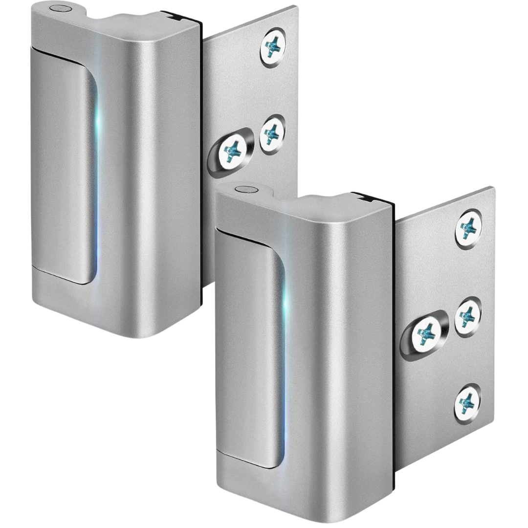 2-Pack Home Security Childproof Door Reinforcement Lock Set