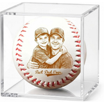 Personalized Baseball with Photo UV Printed