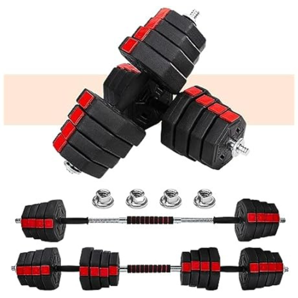 Yes4All Upgraded 66lbs-Pair Adjustable Weights Dumbbells Set