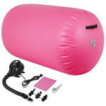 Inflatable Gymnastics Air Roller Tumbling Barrel with Electric Pump