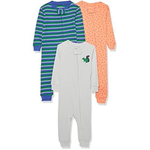 3-Pack Amazon Essentials Toddlers and Babies' Cotton Sleeper Pajamas