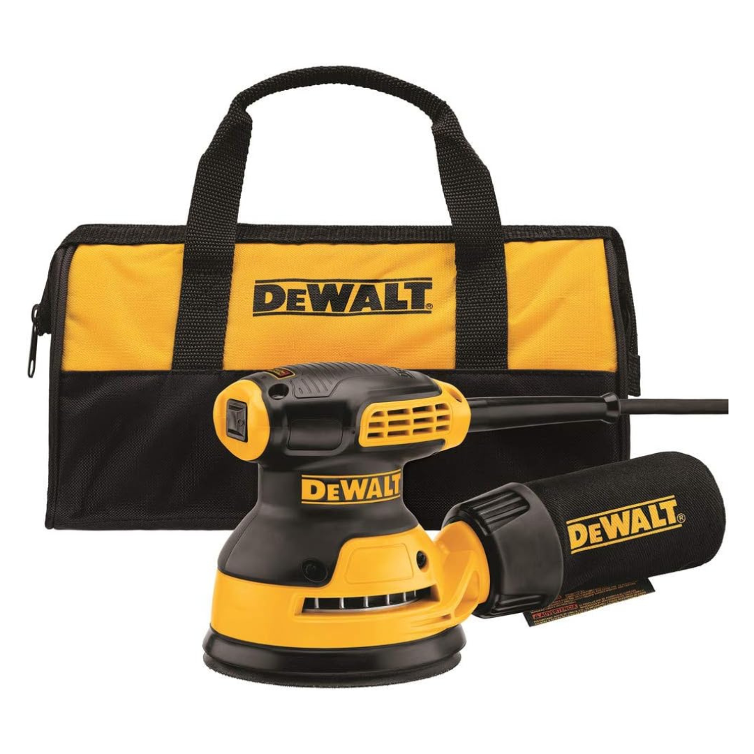 DeWalt 5" Single Speed Corded Random Orbit Sander Kit (DWE6421K