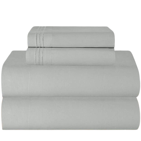 Elegant Comfort Luxury 1500 Premium Hotel Quality Microfiber 4-Piece Sheet Set