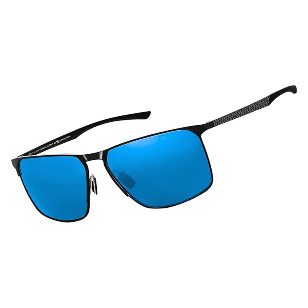 Men's UV Protection Carbon Fiber Frame Polarized Sunglasses (Various)