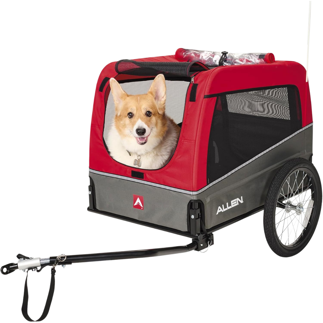 Allen Deluxe Dog Bike Trailer