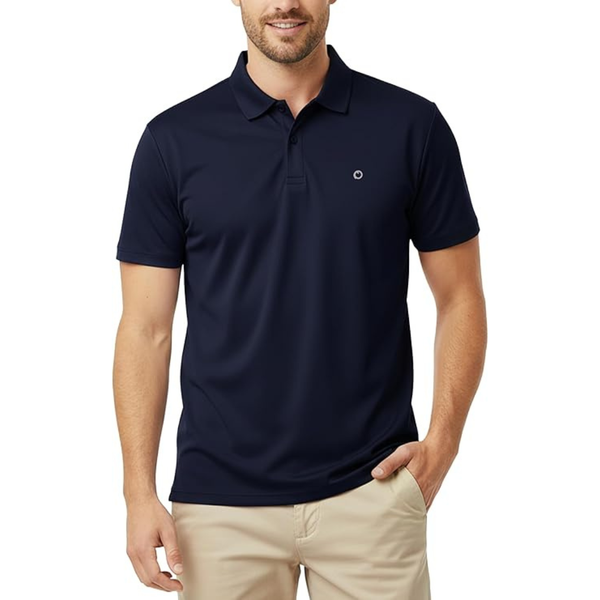 Athletic Men's Short Sleeve Polo Shirts (4 Colors)