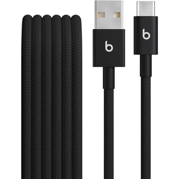 5ft Beats USB-A To USB-C Woven Charging Cable (2 Colors)